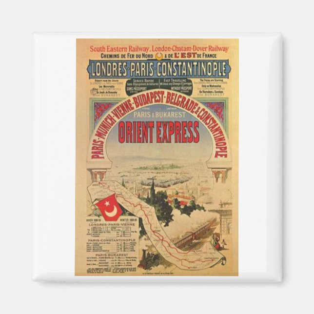 Orient Express Magnet (Front)