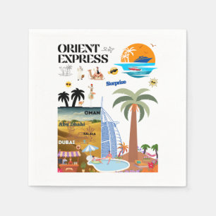 ORIENT EXPRESS NAPKIN