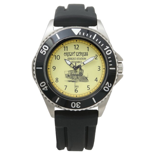  Orient Express Paris Station / Istanbul Station ~ Watch (Front)