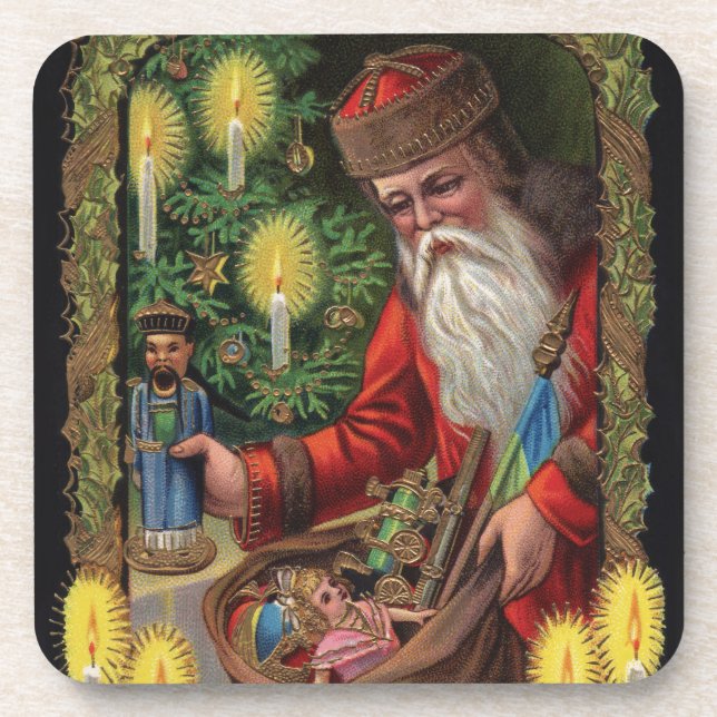 Orient Express Santa Coaster (Front)