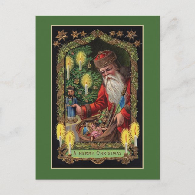 Orient Express Santa Postcard (Front)
