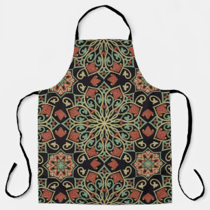 Oriental Abstract Colourful Background Apron