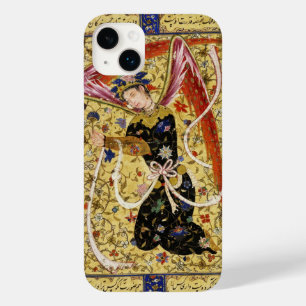 ORIENTAL ANGEL WITH FLOWERS AND WHITE BOW Case-Mate iPhone 14 PLUS CASE