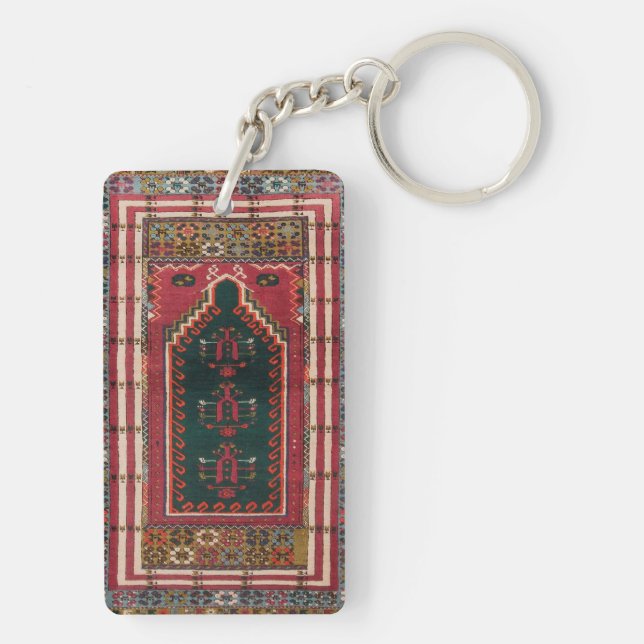Oriental Antique Kilim Rug   Key Ring (Back)