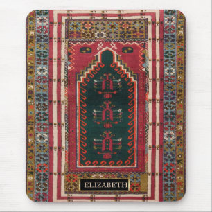 Oriental Antique Kilim Rug Notebook Mouse Pad