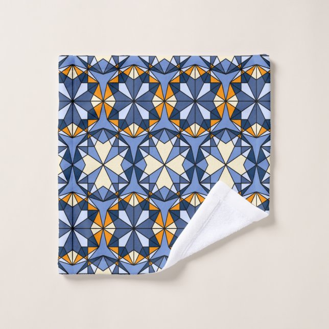 Oriental arabic ornament seamless pattern wash cloth (Wash Cloth)