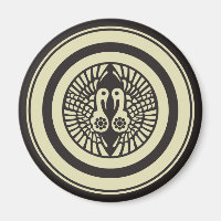 Oriental Beige Grey Ikko Ikki Japan Mon Vector Art