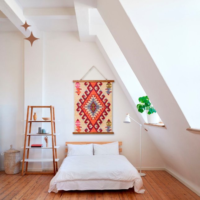 Oriental Beige Turkish Kilim Rug Wall Hanging Tapestry (Creator Uploaded)