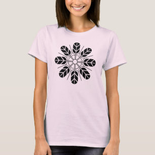 Oriental Black Pink Japan Inoue Mon Vector Art T-Shirt
