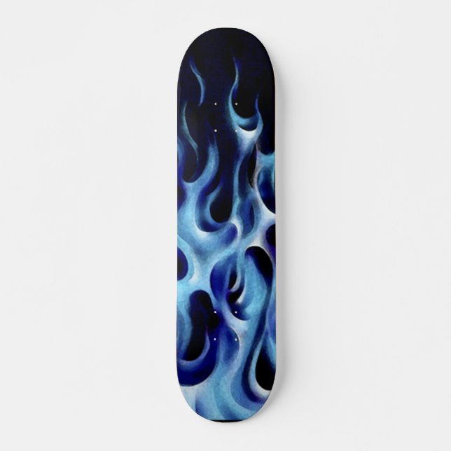 Oriental Blue Skate Deck (Front)