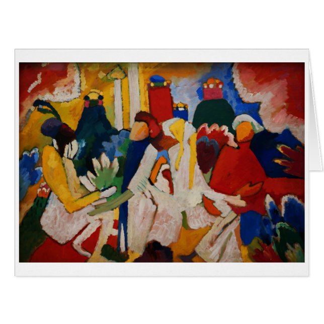 Oriental by Wassily Kandinsky  (Front Horizontal)