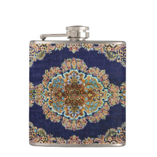 Oriental Carpet Rug Killim Hip Flask