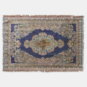 Oriental Carpet Rug Killim Throw Blanket