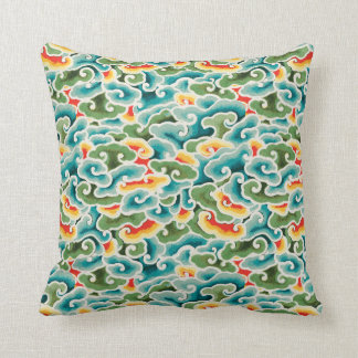 oriental chinese cloud pattern seamless cushion