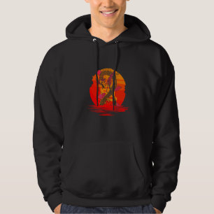 Oriental Chinese Dragons Asian Dragon And Sun Hoodie