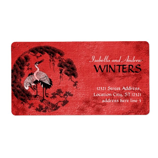 Oriental Cranes (Front)