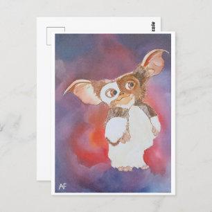 Oriental Creature Painting by Alfred Fox Postcard