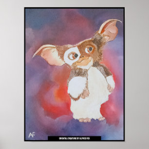 Oriental Creature Painting by Alfred Fox Poster