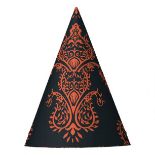 Oriental damask: Mediterranean vintage pattern. Party Hat