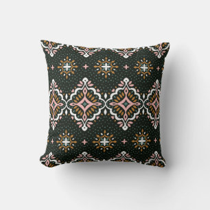 Oriental Damask: Talavera Vintage Elegance Cushion