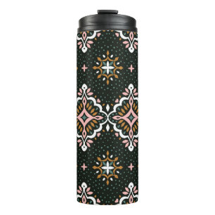 Oriental Damask: Talavera Vintage Elegance Thermal Tumbler