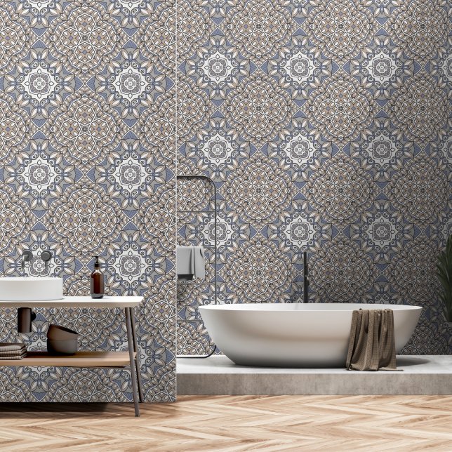 Oriental decor 3 wallpaper (Bathroom)