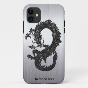 Oriental Dragon Black iPhone 11 Case