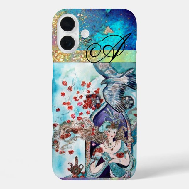 ORIENTAL FAIRY TALE MONOGRAM Case-Mate iPhone CASE (Back)