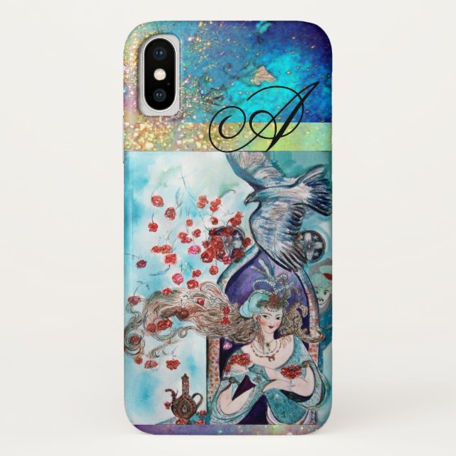 ORIENTAL FAIRY TALE MONOGRAM Case-Mate iPhone CASE (Back)