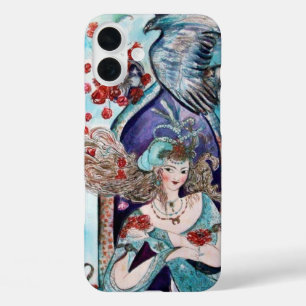ORIENTAL FAIRY TALE,Princess ,Hawk and Red Roses iPhone 16 Plus Case