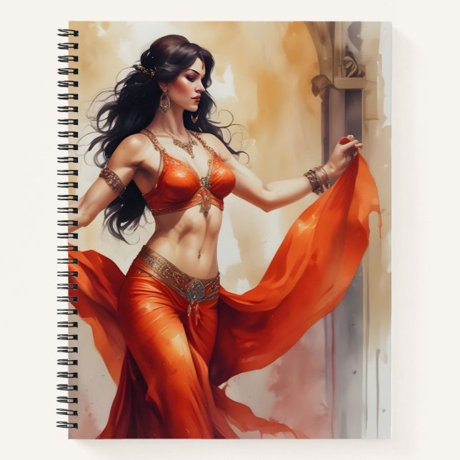 Oriental Fire Notebook (Front)