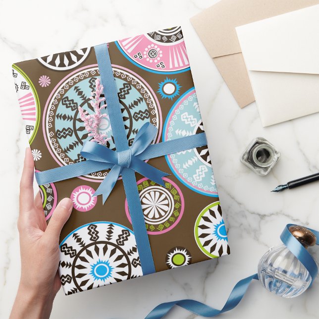 Oriental Floral Pattern Wrapping Paper (Creator Uploaded)