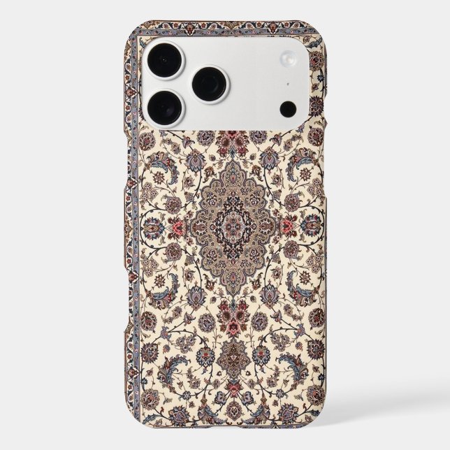 Oriental Floral Persian Carpet Pattern (Back)