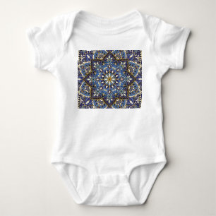 Oriental Floral: Vintage Carpet Baby Bodysuit