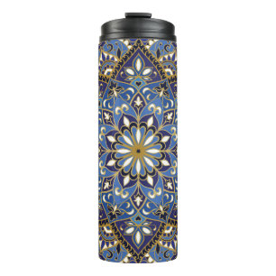 Oriental Floral: Vintage Carpet Thermal Tumbler