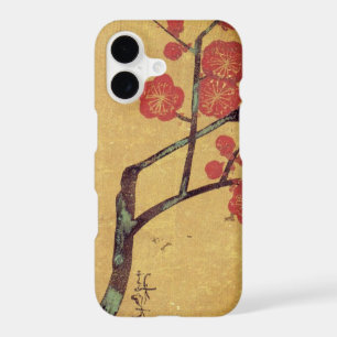 Oriental floral vintage cherry blossom gold pink