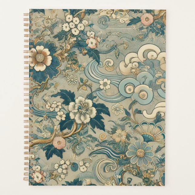 Oriental Garden Pattern Planner (Front)