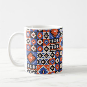 Oriental geometric seamless pattern. Ethnic design Coffee Mug