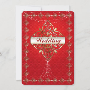 Oriental Glamour - Wedding Invitation