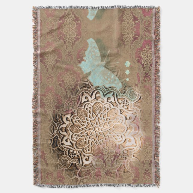 Oriental Glow II - Blanket (Front Vertical)