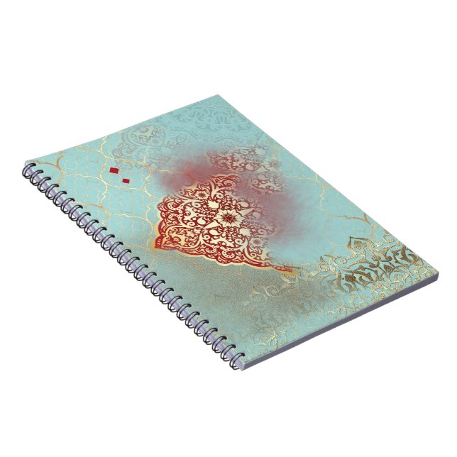 Oriental Glow - Notebook (Right Side)