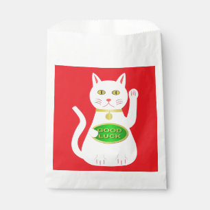 Oriental Lucky Cat Favour Bag