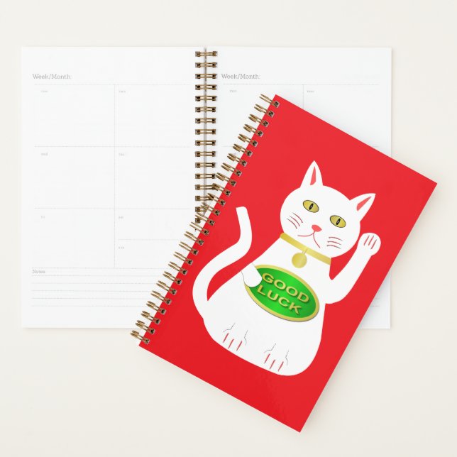 Oriental Lucky Cat Planner (Display)