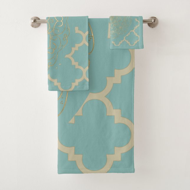 Oriental Mandala - Bathtowel Set (Insitu)