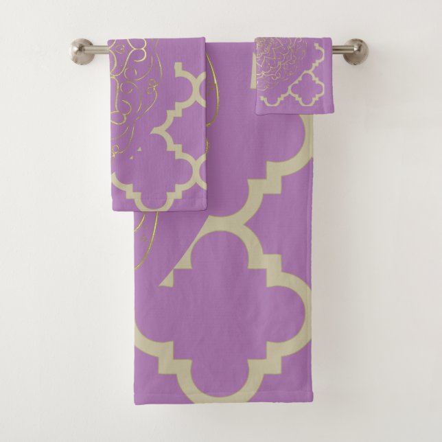 Oriental Mandala - Bathtowel Set (Insitu)