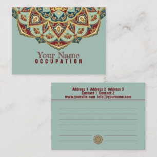 Oriental Mandala - Business Card