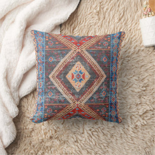 Oriental Moroccan Style Throw Pillow
