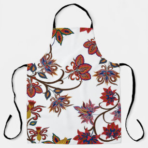 Oriental motives. Seamless pattern with beautiful Apron
