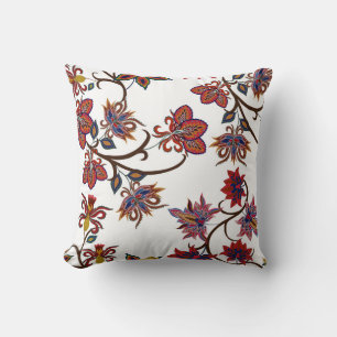 Oriental motives. Seamless pattern with beautiful  Cushion