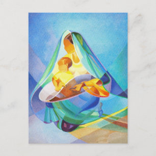 Oriental nativity scene, Mary, Jesus, Bethlehem Postcard